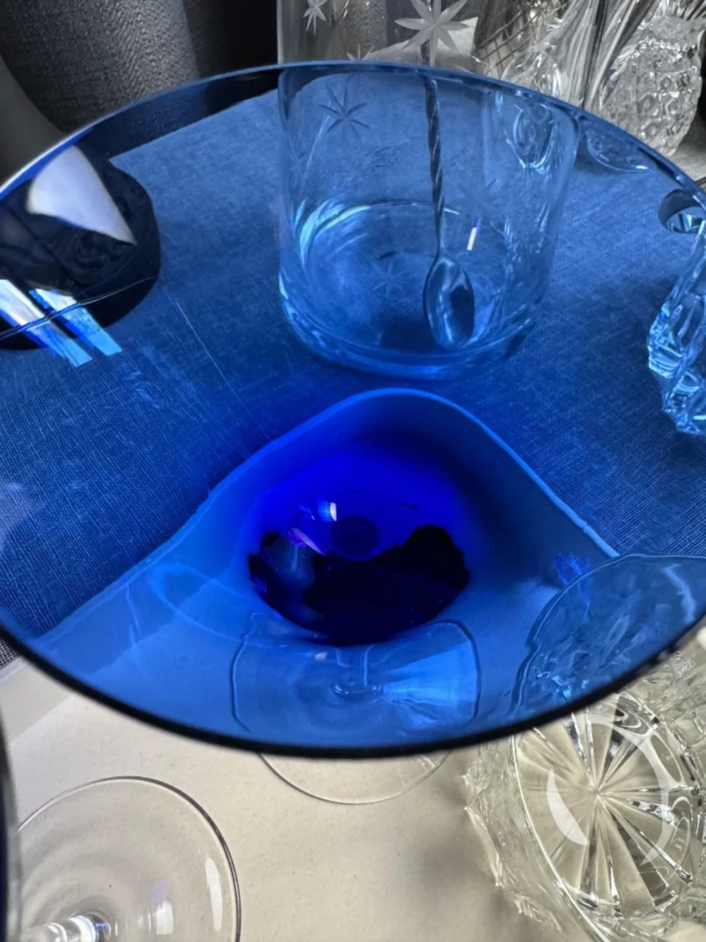 VTG Atomic Blue Cocktail Lounge Set